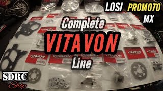 LOSI PROMOTO MX COMPLETE VITAVON LINE SDRC SHOP [upl. by Laughlin670]