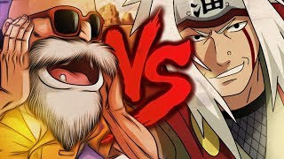 Mestre Kame VS Jiraiya  Duelo de Titãs [upl. by Aneekas]