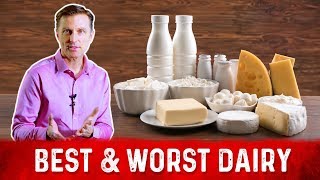 Best and Worst Dairy Milk Products – DrBerg on Dairy Products [upl. by Merrili]