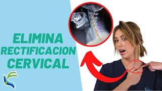 RECTIFICACIÓN CERVICAL cómo CURARLA en 5 EJERCICIOS  Fisiolution [upl. by Nylde934]