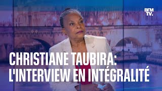 Présidentielle linterview de Christiane Taubira en intégralité [upl. by Alegnave]