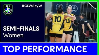 Michelle BartschHackley  Top Performance  SemiFinals  CLVolleyW [upl. by Tyrus]