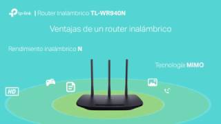 Router inalámbrico N 450Mbps TLWR940N [upl. by Brendin]