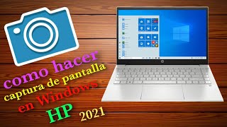 como hacer una captura de pantalla en HP  captura de pantalla en cualquier laptop Windows [upl. by Skantze]