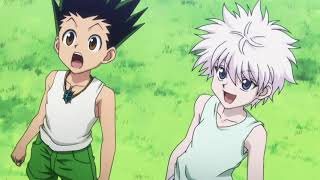 Killua and gon jumping momentHunterXhunter [upl. by Ahsenhoj]