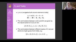 Talk 4 A Magic Pyramid of Supergravity Theories Mia Hughes [upl. by Margalit24]