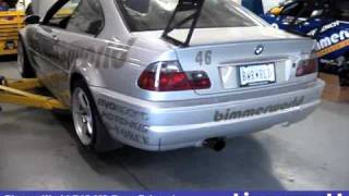 BimmerWorld E46 M3 Race Exhaust [upl. by Amsden471]