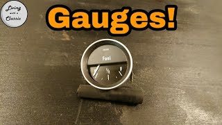 Jaguar XJ6 and XJ12 Gauges  Removal cleaning and changing bulbs [upl. by Eupheemia]