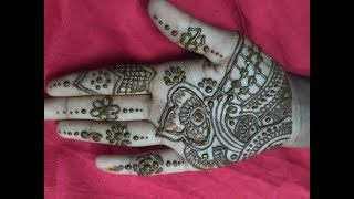 Right Hand Mehndi Design 2019 [upl. by Neyut]