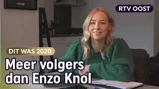 Vlogger NiceNienke heeft miljoenen volgers maar toch een stil jaar  RTV Oost [upl. by Lleynad]