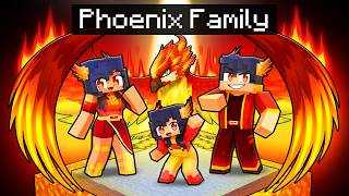 Having a PHOENIX FAMILY in Minecraft [upl. by Milon]