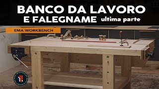 Come costruire un BANCO DA LAVOROFALEGNAME fai da te pt4 🛠️ EMA WORKBENCH [upl. by Osei]