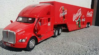 kenworth trailer full escala coca cola [upl. by Ddal961]