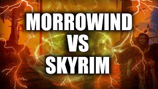 What Morrowind did BETTER than Skyrim [upl. by Luapnhoj800]