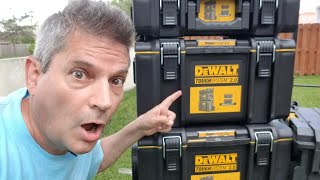 DeWalt ToughSystem 20 Toolbox In My House From Home Depot [upl. by Akcemat333]