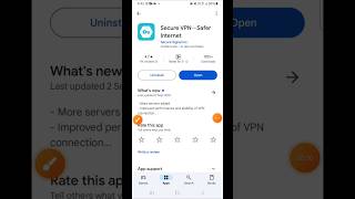 Secure VPN  Safer Internet app  Best Free VPN for Android 2024 vpnforfree vpnappdownload [upl. by Suqram198]