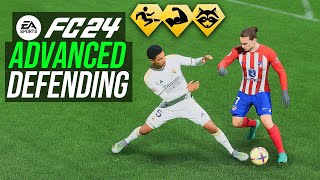 EA FC 24  META DEFENDING TECHNIQUE TUTORIAL [upl. by Idnahc659]