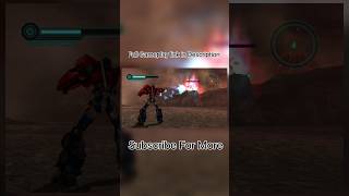 Transformers Prime Optimus vs Megatron – Epic Showdown  Short Gameplay [upl. by Aires753]