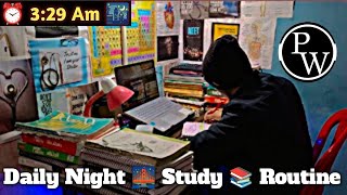 Daily Night 🌉 Study 📚 Routine  Study in winter 🥶  Neet Aspirant [upl. by Euginom]