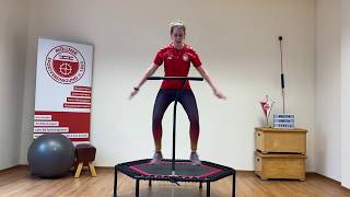 Jumping Fitness für Anfänger  Homeworkout  Fit mit Pia  Möllner SV [upl. by Eixela74]