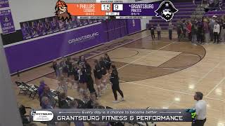 5 Phillips  4 Grantsburg Regional Semifinal Volleyball [upl. by Lochner]