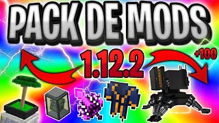 ULTRA PACK de MODS para MINECRAFT 1122 con 100 MODS  MEJORES MODS para MINECRAFT 1122 47 [upl. by Aronael]