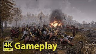 Ancestors Legacy  Skirmish 4K Gameplay [upl. by Netsoj]