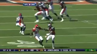 Chad Ochocinco vs Champ Bailey 2009  WR vs CB Matchup [upl. by Edaw]