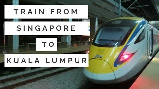 🚆 How To Take Train From 🇸🇬 Singapore Woodlands to 🇲🇾 Kuala Lumpur KL Sentral  irene ijoli [upl. by Ermengarde]