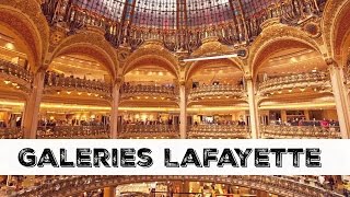 Galeries Lafayette PARIS  Una Mexicana en Paris [upl. by Reginauld]