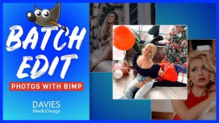 How to Batch Edit Photos Using GIMP and BIMP  How to Install [upl. by Buonomo]