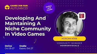 Developing and Maintaining a Niche Community in Video Games [upl. by Scornik]