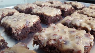 How to make New Orleans Praline Fudge Brownies [upl. by Garlinda]