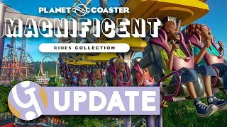 🎠 Magnificent Rides DLC Overview  Planet Coaster [upl. by Ace]