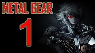 Metal Gear Rising Revengeance  walkthrough part 1 lets play gameplay 1080p HD Raiden game PS3 XBOX [upl. by Gilly39]