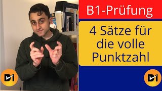 B1Prüfung  sich vorstellen  Prüfungstraining [upl. by Onig]