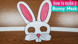 How to make a Bunny Mask [upl. by Leiad]