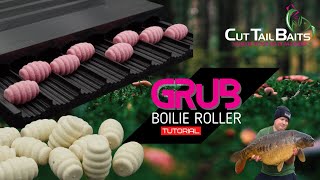 GRUB BOILIE ROLLER TutorialA perfect carp fishing hook bait [upl. by Nee]