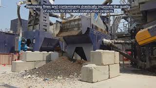 Rino Recycling Wash Plant Pinkenba Queensland [upl. by Timi806]