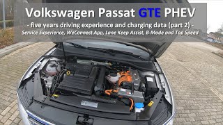 Volkswagen Passat GTE PHEV  five years driving experience and charging data part2 [upl. by Ecinuahs]