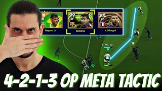 THE CURRENTLY BEST 4213 META FORMATION 😱🔥 Individual Instructions│eFootball [upl. by Aiciram]