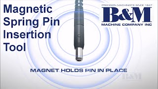 Magnetic Spring Pin Insertion Tool [upl. by Annovad243]