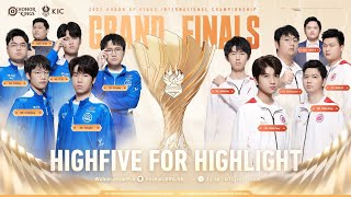 KIC2022 Grand Finals  WuhaneStarPro VS FoshanDRGGK [upl. by Ulphia]