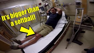 Dad Goes To The Emergency Room After Dirt Bike Crash [upl. by Leachim34]