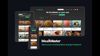 MealMaster CS50W Final Project [upl. by Ramos]