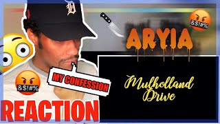 ARYIA  Mulholland DRIVE  REACTION [upl. by Nellahs]