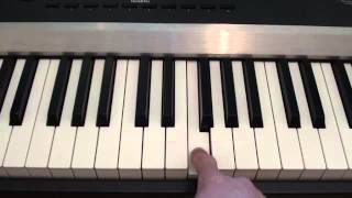 How to play Once Upon A Dream on piano  Lana Del Rey  Piano Tutorial [upl. by Rodmann]