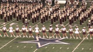 Ennis High School Band Lionettes and Fans at ATampT Stadium [upl. by Ynaffet]