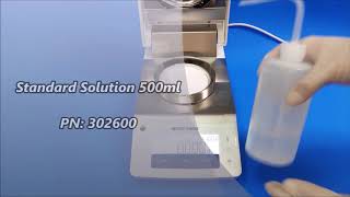 Mettler Toledo HE53 Moisture Analyzer Test [upl. by Atsugua]