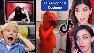 12 Funny Halloween Tik Tok PRANKS [upl. by Esmaria]